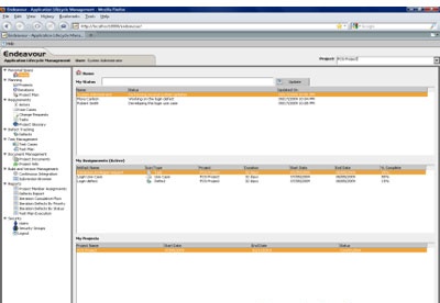 screenshot-Endeavour Agile ALM-1