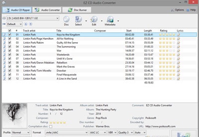 screenshot-EZ CD Audio Converter-1