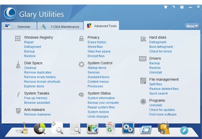 screenshot-Glary Utilities-2