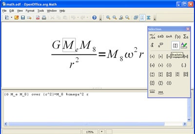 screenshot-OpenOffice.org Math-1