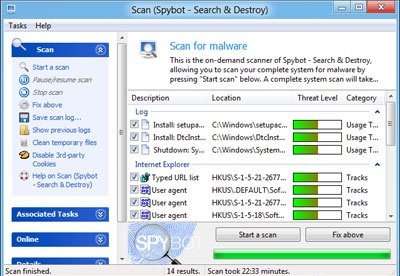 screenshot-Spybot-2