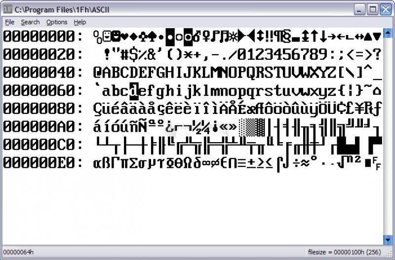 screenshot-1Fh Binary/Hex Editor-1