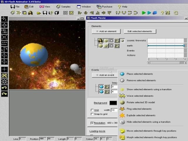 screenshot-3D Flash Animator-1