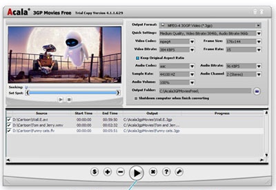 screenshot-3GP converter-2