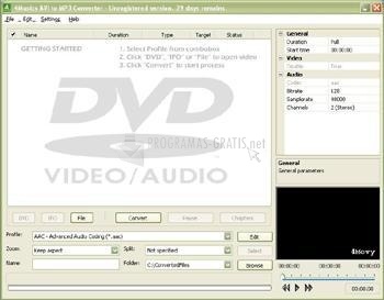 screenshot-4Musics AVI to MP3 Converter-1