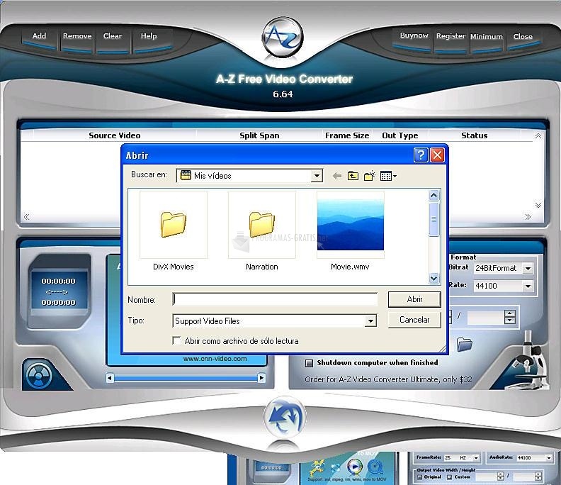 screenshot-A-Z Free Video Converter-1