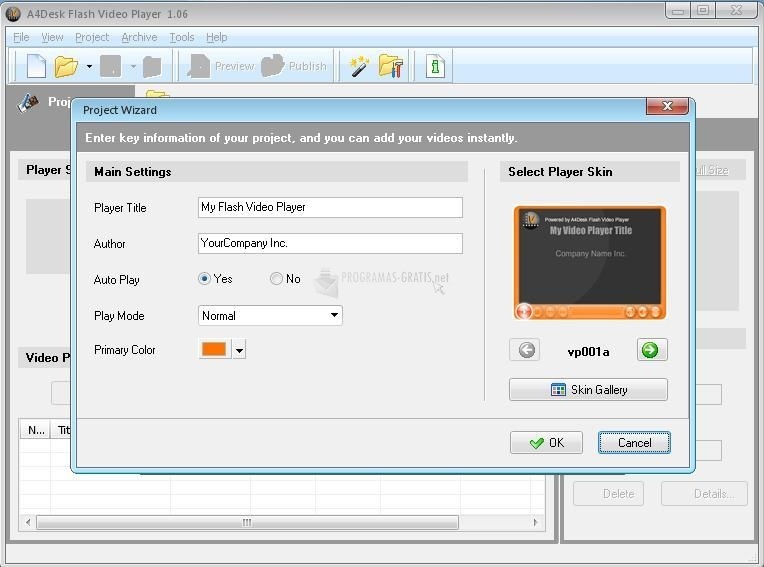 screenshot-A4Desk Flash Video Player Software-1