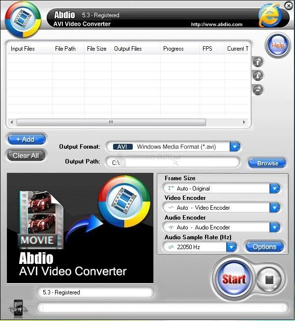 screenshot-Abdio AVI Video Converter-1