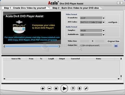 screenshot-Acala DivX DVD Player Assist-1