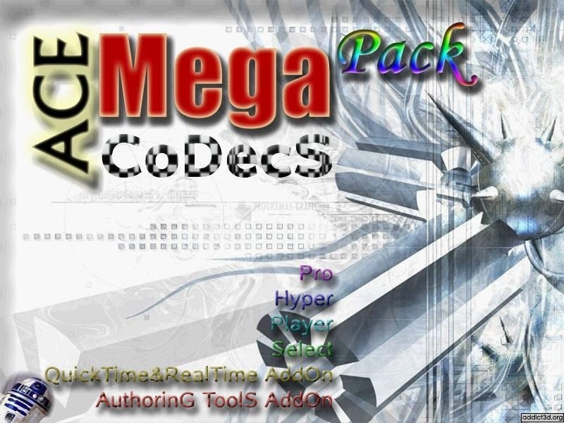 ACE Mega CoDecS Pack download free for Windows 10 64/32 bit
