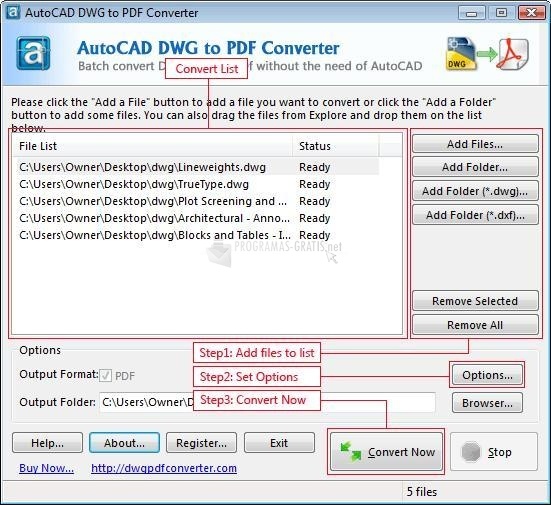 screenshot-Acrocad AutoCAD DWG to PDF Converter-1