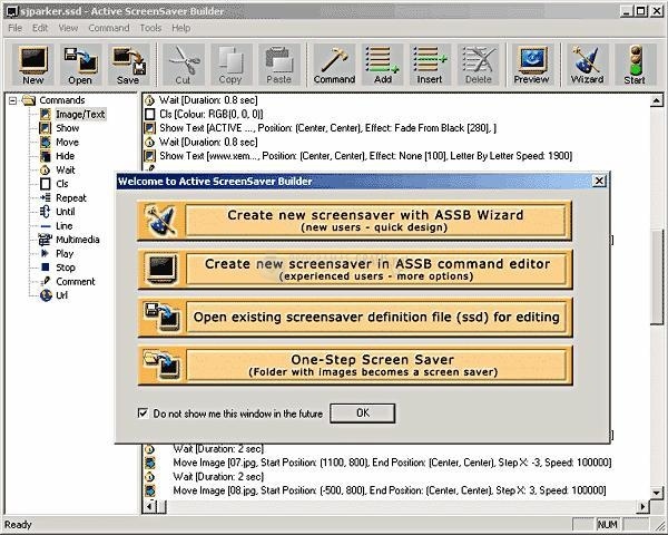 screenshot-Active ScreenSaver Builder-1