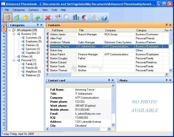 screenshot-Advanced Phonebook-1
