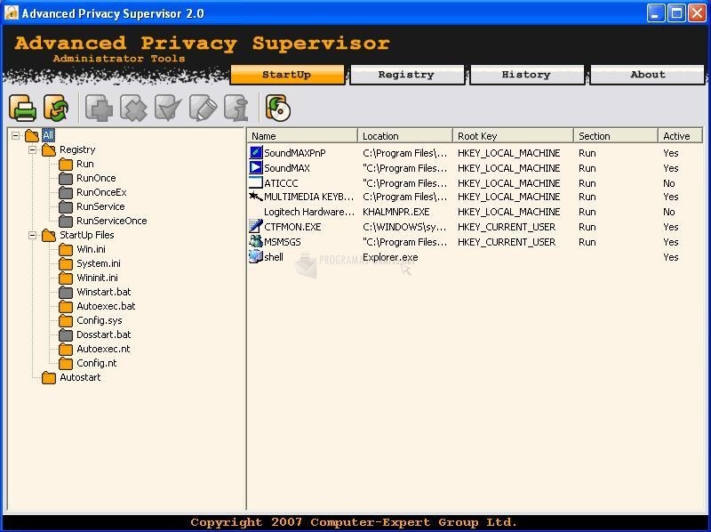 screenshot-Advanced Privacy Supervisor-1