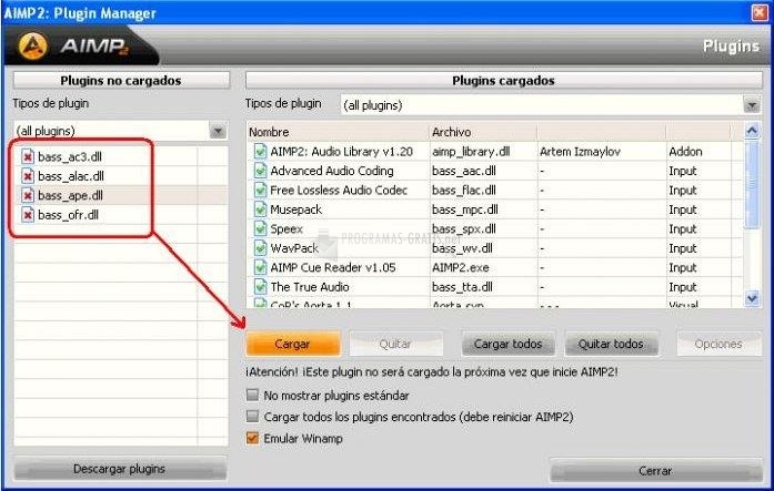 screenshot-AIMP Input Plugins Pack-1