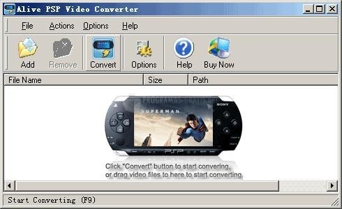 screenshot-Alive PSP Video Converter-1