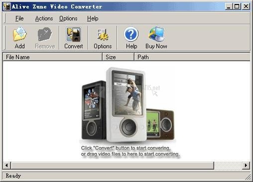 screenshot-Alive Zune Video Converter-1