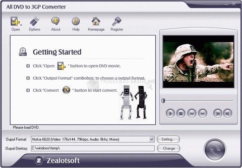 screenshot-All DVD to 3GP Converter-1