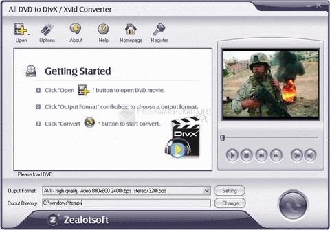 screenshot-All DVD to DivX/XviD Converter-1