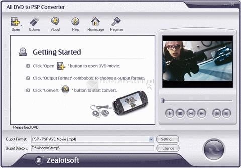 screenshot-All DVD to PSP Converter-1