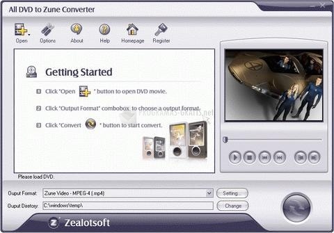 screenshot-All DVD to Zune Converter-1
