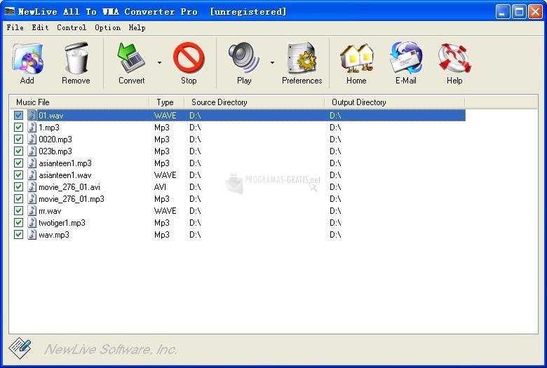 screenshot-All To WMA Converter Pro-1