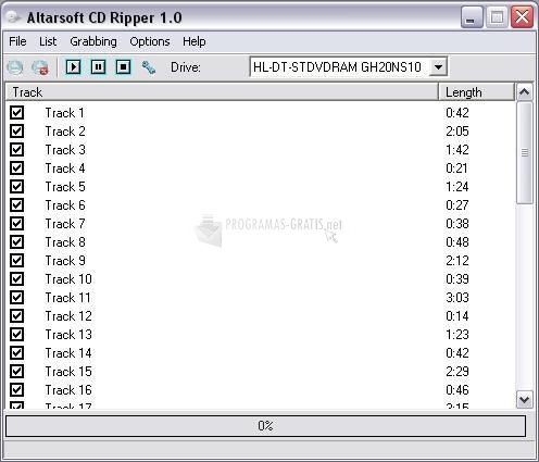 screenshot-Altarsoft CD Ripper-1