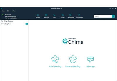 amazon chime blur background