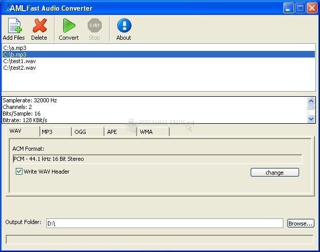 screenshot-AML Fast Audio Converter-1