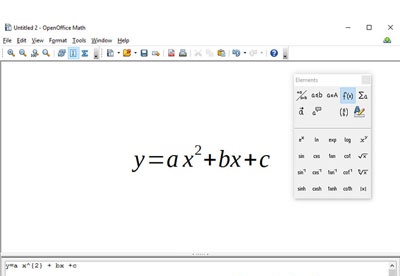 screenshot-Apache OpenOffice Math-2