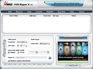 screenshot-Apex VCD Ripper-1