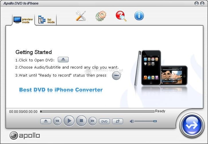 screenshot-Apollo DVD to iPhone-1