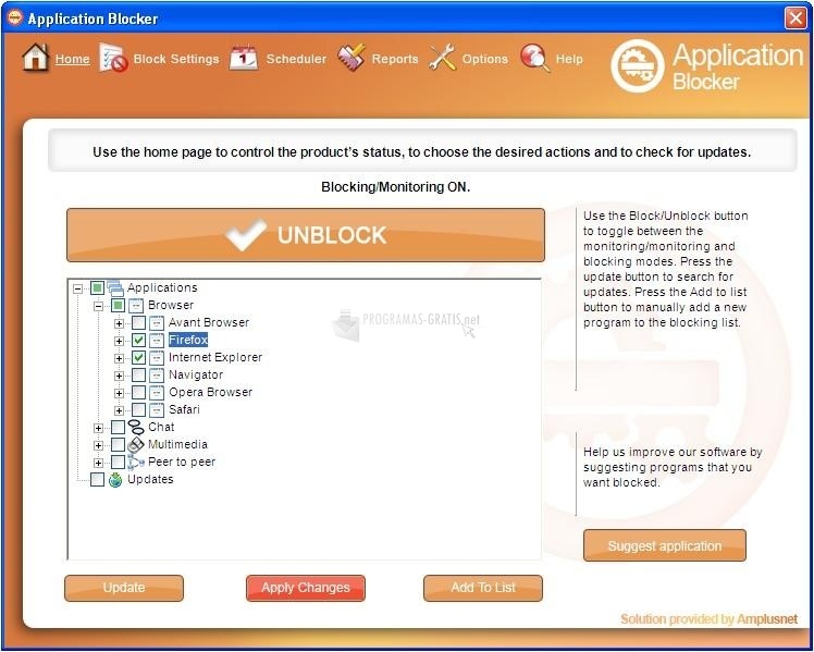 screenshot-Application Blocker Pro-1