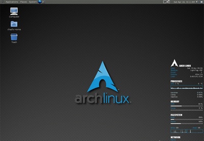 arch linux network manager