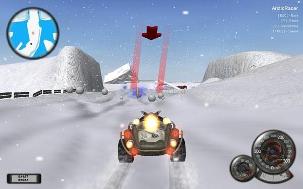 screenshot-Arctic Racer-1