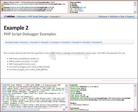 screenshot-Atrise PHP Script Debugger-1