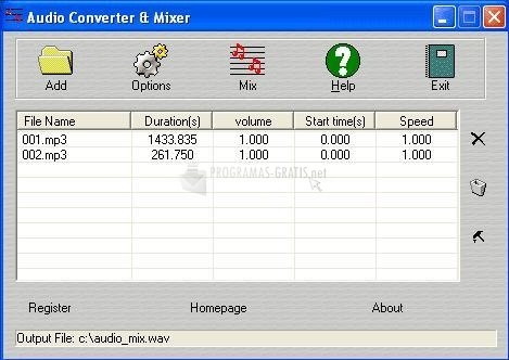 screenshot-Audio Converter & Mixer-1