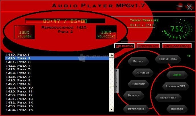 screenshot-Audio Player MPG-1