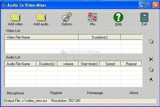 screenshot-Audio to Video Mixer-1