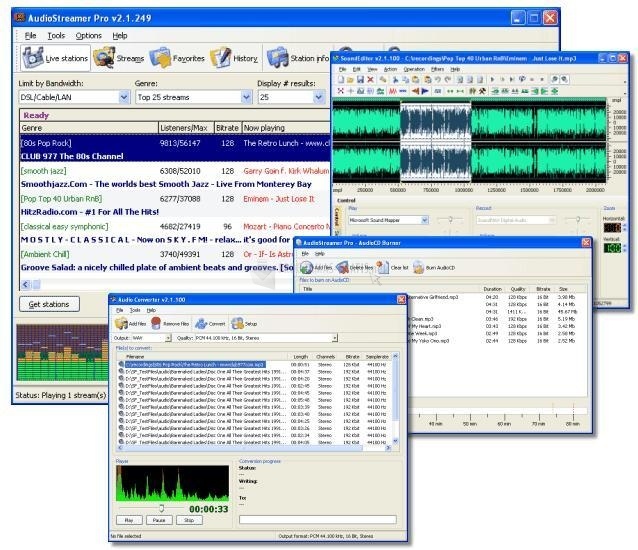 screenshot-AudioStreamer Pro-1