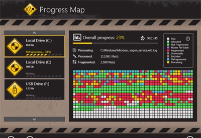 screenshot-Auslogics Disk  Defrag Touch-1