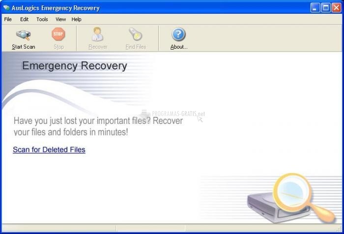 screenshot-Auslogics Emergency Recovery-1