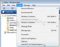 screenshot-Auto BCC/CC for Outlook Express-1
