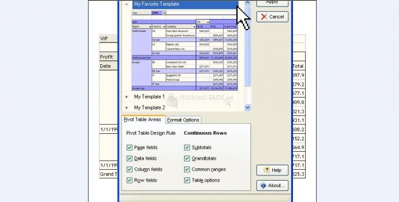screenshot-Auto Format for MS Excel-1