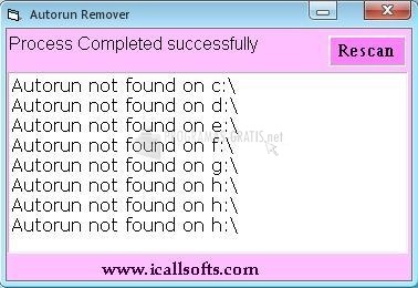 screenshot-AutoRun Remover-1