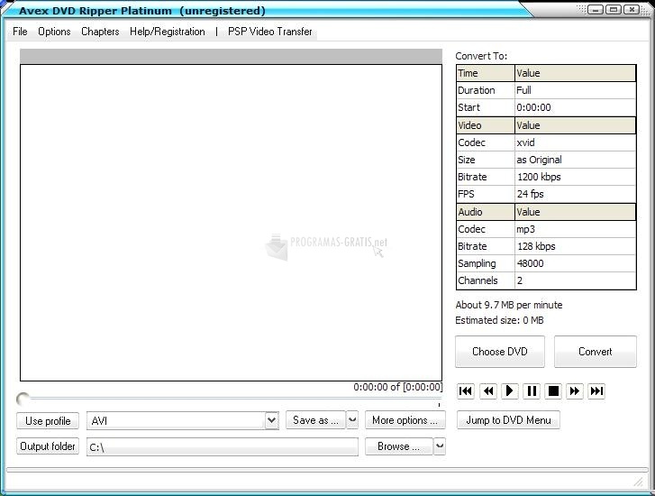 screenshot-Avex DVD Ripper Platinum-1
