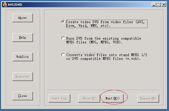 screenshot-AVI to DVD Maker-1