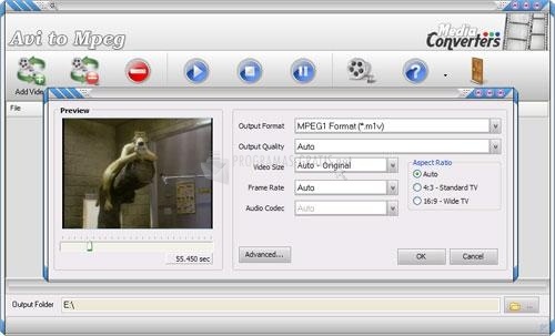 screenshot-AVI to MPEG-1