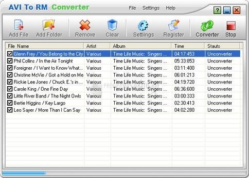 screenshot-AVI To RM Converter-1