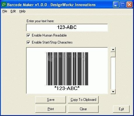 screenshot-Barcode Maker-1